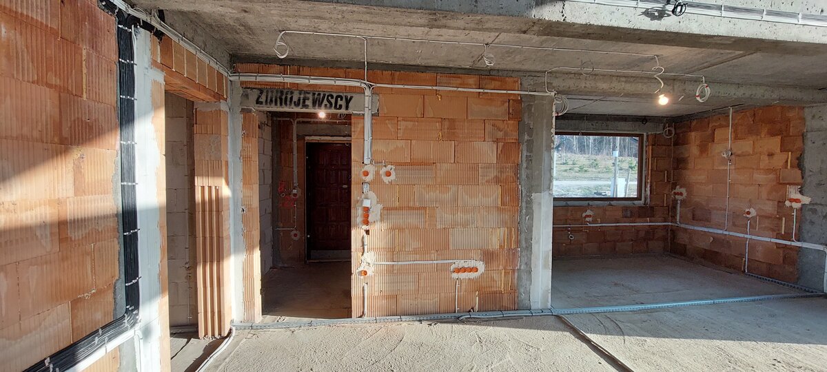 Instalacja elektryczna w domu - etap budowy